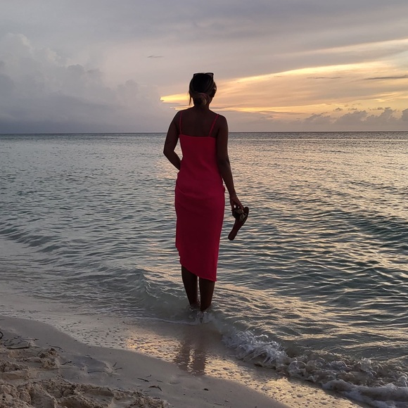 Reformation cremini dress in pink - Picture 7 of 7